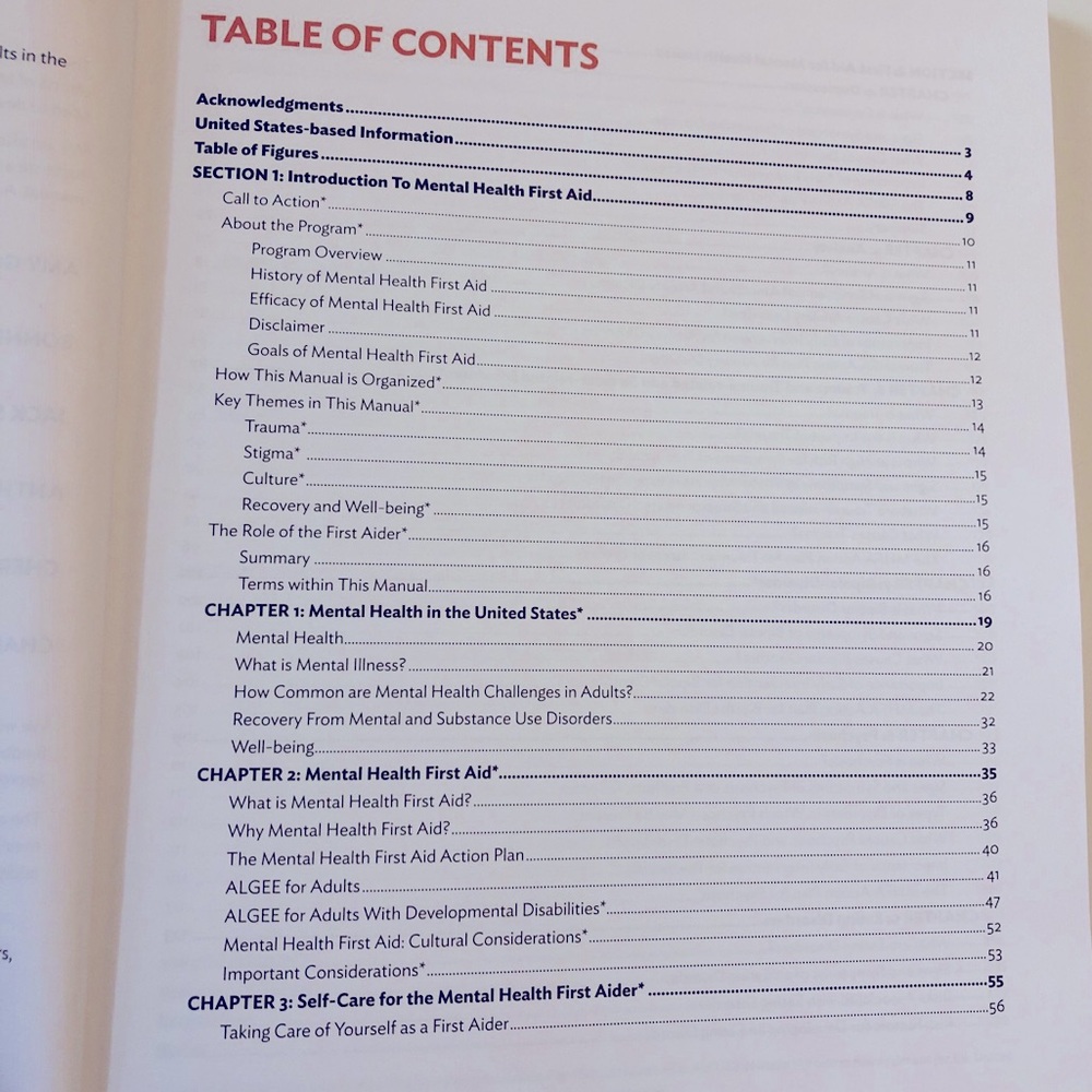 Mental Health First Aid USA Adult Manual - Version 2.0 - Picture 5 of 10